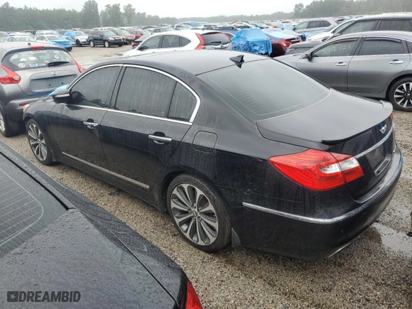 2013 Hyundai Genesis 5.0L R-Spec with VIN KMHGC4DH6DU236109, listed as a Copart auction lot 62942584 with 161,955 mi miles and Salvage Title. Bid and sale history available at carsss.com. Image 2.