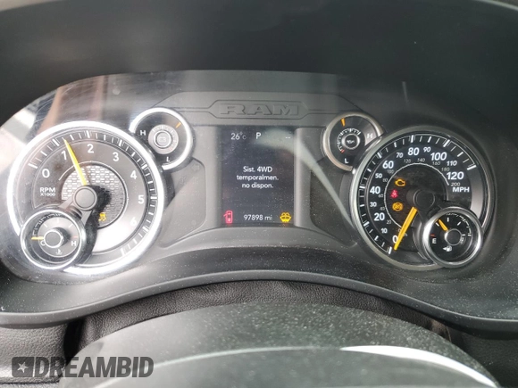 2019 Ram 2500 Tradesman with VIN 3C6UR5CJ1KG649448, listed as a Copart auction lot 43970935 with 97,898 mi miles and Clean Title. Bid and sale history available at carsss.com. Image 9.