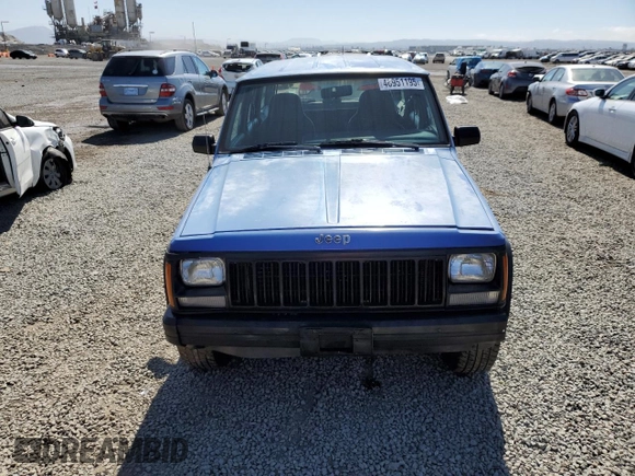 1996 Jeep Cherokee SE with VIN 1J4FT28S1TL108840, listed as a Copart auction lot 46951195 with 257,004 mi miles and Salvage Title. Bid and sale history available at carsss.com. Image 5.