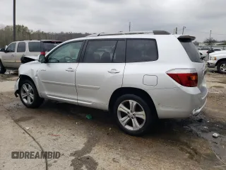 2010 Toyota Highlander Sport with VIN 5TDEK3EHXAS004085, listed as a Copart auction lot 80378414 with 240,530 mi miles and Non repairable. Bid and sale history available at DreamBid. Image 2.
