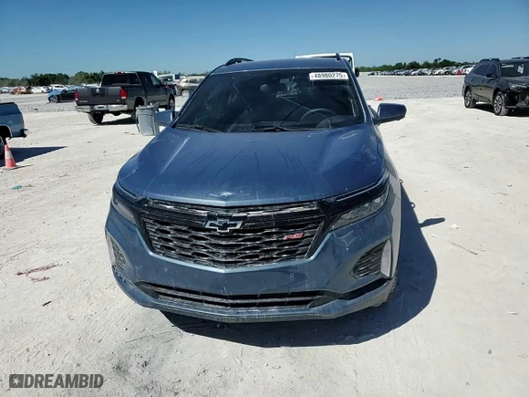 2024 Chevrolet Equinox RS with VIN 3GNAXMEG0RL147908, listed as a Copart auction lot 48980275 with 15,266 mi miles and Salvage Title. Bid and sale history available at carsss.com. Image 11.