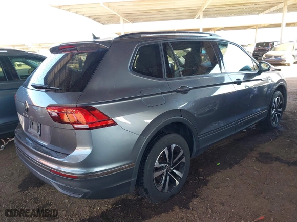 2022 Volkswagen Tiguan S with VIN 3VV1B7AX8NM146414, listed as a IAAI auction lot 41773162 with 115,193 mi miles. Bid and sale history available at carsss.com. Image 4.