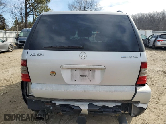 2001 Mercedes-Benz M-Class AMG with VIN 4JGAB74E21A227338, listed as a Copart auction lot 46991495 with 252,783 mi miles and Clean Title. Bid and sale history available at carsss.com. Image 6.