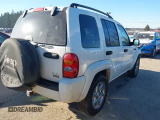 2004 Jeep Liberty Limited with VIN 1J8GL58K34W214825, listed as a IAAI auction lot 41456625 with 210,346 mi miles. Bid and sale history available at carsss.com. Image 4.