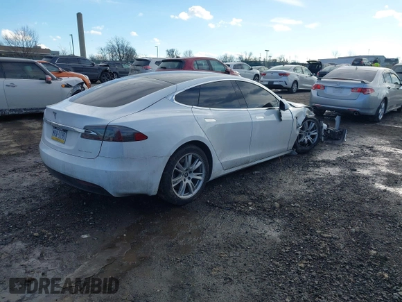 2021 Tesla Model S Long Range Plus with VIN 5YJSA1E20MF426400, listed as a IAAI auction lot 41453704 with Not provided miles and . Bid and sale history available at DreamBid. Image 4.