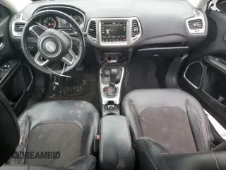 2017 Jeep Compass Latitude with VIN 3C4NJDBB4HT688530, listed as a Copart auction lot 44862595 with 138,232 mi miles and Salvage Title. Bid and sale history available at carsss.com. Image 8.