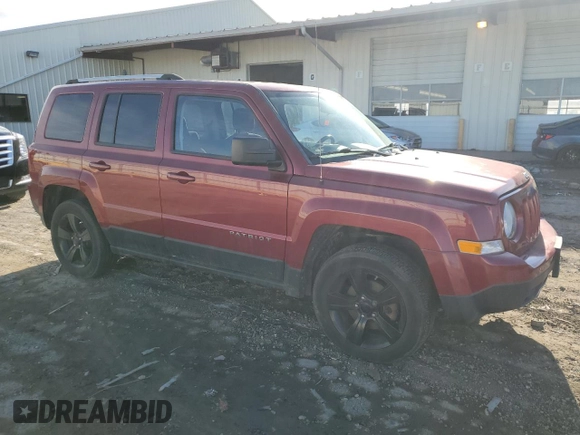 2012 Jeep Patriot Latitude with VIN 1C4NJRFB1CD689804, listed as a Copart auction lot 47253525 with 82,750 mi miles and Salvage Title. Bid and sale history available at carsss.com. Image 4.