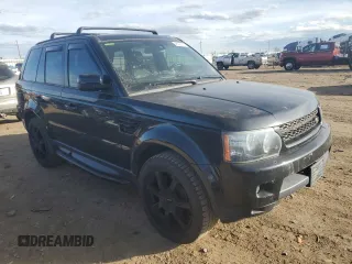 2012 Land Rover Range Rover Sport HSE with VIN SALSF2D49CA719612, listed as a Copart auction lot 46370915 with 142,478 mi miles and Clean title. Bid and sale history available at DreamBid. Image 4.