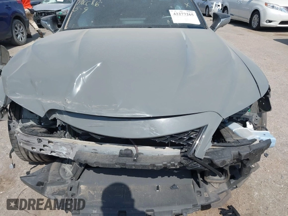 2022 Lexus IS 500 F Sport Performance Launch Edition with VIN JTHUP1D24N5001370, listed as a IAAI auction lot 42277265 with 42,120 mi miles and . Bid and sale history available at DreamBid. Image 12.