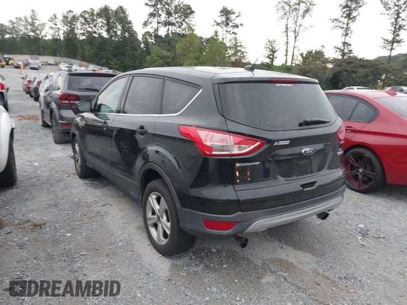 2014 Ford Escape SE with VIN 1FMCU0GX9EUB21853, listed as a IAAI auction lot 40313063 with 106,687 mi miles. Bid and sale history available at carsss.com. Image 3.