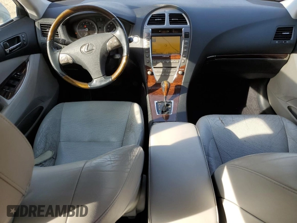 2010 Lexus ES 330 with VIN JTHBK1EGXA2406015, listed as a Copart auction lot 53801365 with 186,200 mi miles and Salvage Title. Bid and sale history available at DreamBid. Image 8.