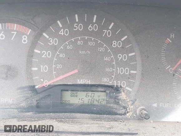 2005 Toyota Corolla CE with VIN 2T1BR32E95C486720, listed as a IAAI auction lot 42233051 with 151,842 mi miles and . Bid and sale history available at DreamBid. Image 7.