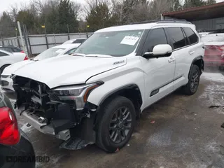 2024 Toyota Sequoia SR5 with VIN 7SVAAABA0RX044605, listed as a IAAI auction lot 41287493 with 8,401 mi miles. Bid and sale history available at carsss.com. Image 18.