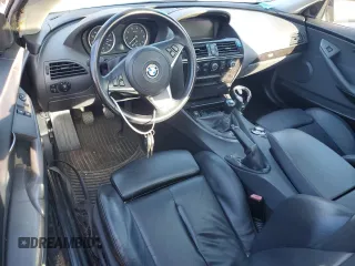 2004 BMW 6 Series 645Ci with VIN WBAEH73494B215390, listed as a Copart auction lot 47192745 with 0 mi miles and Clean Title. Bid and sale history available at carsss.com. Image 8.
