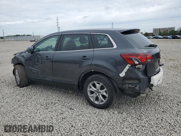2014 Mazda CX-9 Touring with VIN JM3TB2CA7E0444918, listed as a Copart auction lot 57801165 with 116,638 mi miles and Salvage title. Bid and sale history available at DreamBid. Image 2.