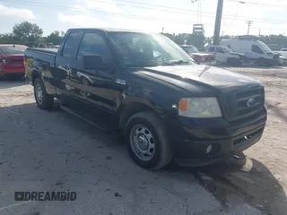 2008 Ford F-150 STX with VIN 1FTRX12WX8FB92417, listed as a IAAI auction lot 41933537 with 154,579 mi miles and . Bid and sale history available at carsss.com. Image 1.