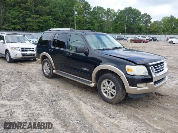 2007 Ford Explorer Eddie Bauer with VIN 1FMEU64E07UB08247, listed as a IAAI auction lot 42869884 with 222,186 mi miles and . Bid and sale history available at DreamBid. Image 1.