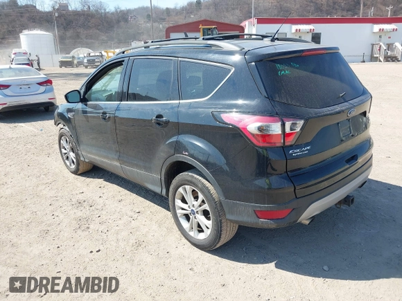 2017 Ford Escape SE with VIN 1FMCU9G98HUB94481, listed as a IAAI auction lot 41795259 with 114,209 mi miles. Bid and sale history available at carsss.com. Image 3.
