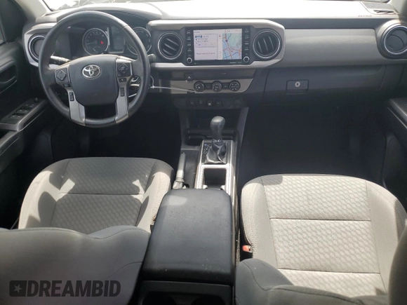 2020 Toyota Tacoma SR5 with VIN 3TMBZ5DN3LM027258, listed as a Copart auction lot 54068424 with 37,138 mi miles and Salvage title. Bid and sale history available at DreamBid. Image 8.