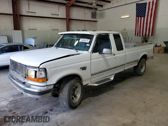 1997 Ford F-250 with VIN 1FTHX25F2VEB04460, listed as a Copart auction lot 78655674 with Not provided miles and Salvage title. Bid and sale history available at DreamBid. Image 1.