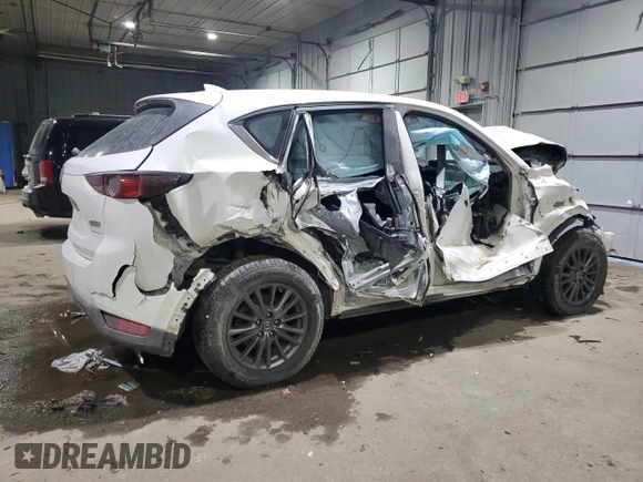 2019 Mazda CX-5 Sport with VIN JM3KFBBM1K0686398, listed as a Copart auction lot 42091325 with Not Provided miles and Salvage Title. Bid and sale history available at DreamBid. Image 3.