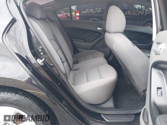2017 Kia Forte LX with VIN 3KPFK4A70HE099395, listed as a IAAI auction lot 40433686 with 120,337 mi miles. Bid and sale history available at carsss.com. Image 8.