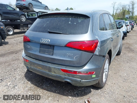 2014 Audi Q5 Premium Plus with VIN WA1LFAFP2EA060718, listed as a IAAI auction lot 42161099 with 122,914 mi miles and . Bid and sale history available at DreamBid. Image 19.