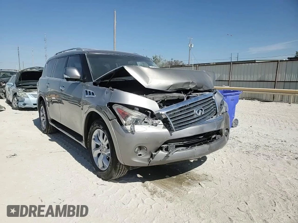 2013 Infiniti QX56 with VIN JN8AZ2NF4D9530738, listed as a Copart auction lot 77747064 with 139,338 mi miles and Salvage Title. Bid and sale history available at carsss.com. Image 11.