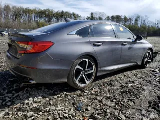 2019 Honda Accord Sport with VIN 1HGCV1F31KA103223, listed as a Copart auction lot 48048075 with 77,518 mi miles and Salvage Title. Bid and sale history available at DreamBid. Image 3.