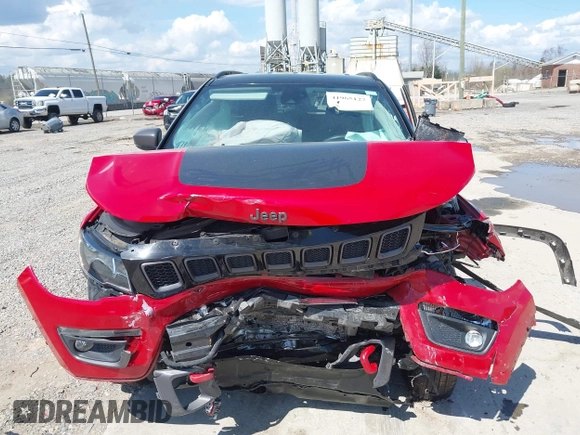 2021 Jeep Compass Trailhawk с VIN 3C4NJDDB5MT591117, выставлен на аукционе IAAI как лот 41965127 с пробегом Не указан миль и . История ставок и продаж доступна на DreamBid. Изображение 11.