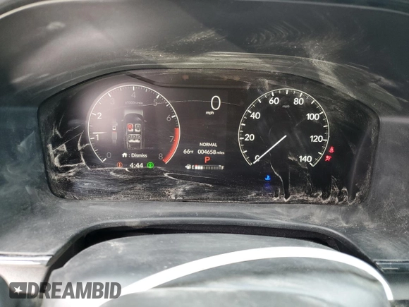 2025 Honda CR-V EX with VIN 2HKRS4H48SH418344, listed as a Copart auction lot 51974595 with 4,658 mi miles and Salvage Title. Bid and sale history available at DreamBid. Image 9.