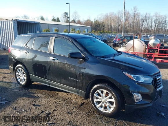 2020 Chevrolet Equinox LS z VIN 2GNAX5EV5L6106934, wystawiony jako IAAI lot #41759152 z przebiegiem 234 021 mil mil oraz . Historia ofert i sprzedaży dostępna na DreamBid. Obrazek 1.