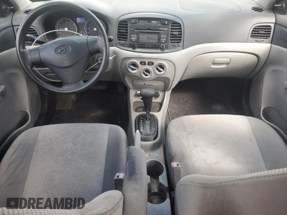 2011 Hyundai Accent GLS with VIN KMHCN4AC1BU616733, listed as a Copart auction lot 55661135 with 259,466 mi miles and Clean Title. Bid and sale history available at DreamBid. Image 8.