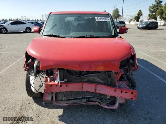 2013 Scion xB with VIN JTLZE4FE9DJ032503, listed as a Copart auction lot 52590385 with 0 mi miles and Salvage Title. Bid and sale history available at carsss.com. Image 5.
