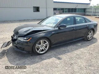 2015 Audi A6 Premium Plus with VIN WAUFGAFC5FN036269, listed as a Copart auction lot 64813735 with 113,647 mi miles and Salvage title. Bid and sale history available at DreamBid. Image 1.