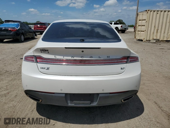 2016 Lincoln MKZ with VIN 3LN6L2GKXGR620364, listed as a Copart auction lot 55412135 with 121,380 mi miles and Salvage title. Bid and sale history available at DreamBid. Image 6.