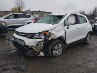 2018 Chevrolet Trax LS with VIN 3GNCJKSB4JL359190, listed as a IAAI auction lot 40917236 with 80,254 mi miles. Bid and sale history available at carsss.com. Image 18.