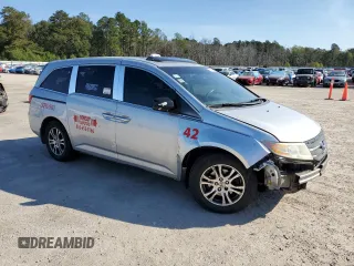 2012 Honda Odyssey EX-L with VIN 5FNRL5H61CB091175, listed as a Copart auction lot 80116294 with 315,023 mi miles and Salvage Title. Bid and sale history available at carsss.com. Image 4.
