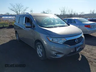 2011 Nissan Quest SL z VIN JN8AE2KPXB9012526, wystawiony jako IAAI lot #41733261 z przebiegiem 127 636 mil mil oraz . Historia ofert i sprzedaży dostępna na DreamBid. Obrazek 1.