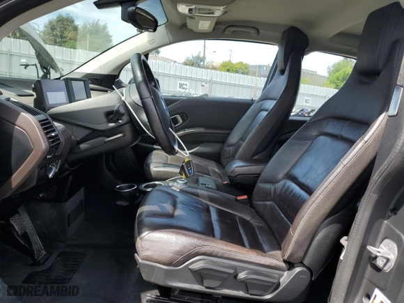 2017 BMW i3 with VIN WBY1Z8C38HV893417, listed as a Copart auction lot 53063865 with 28,910 mi miles and Salvage Title. Bid and sale history available at carsss.com. Image 7.