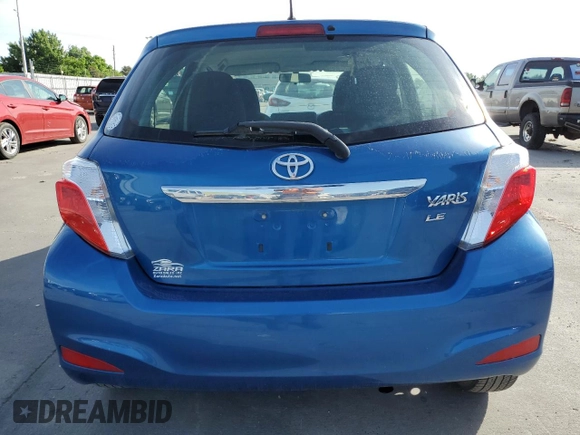 2012 Toyota Yaris L z VIN JTDKTUD32CD507510, wystawiony jako Copart lot #58441335 z przebiegiem 123 872 mil mil oraz Szkoda całkowita • Salvage title. Historia ofert i sprzedaży dostępna na DreamBid. Obrazek 6.