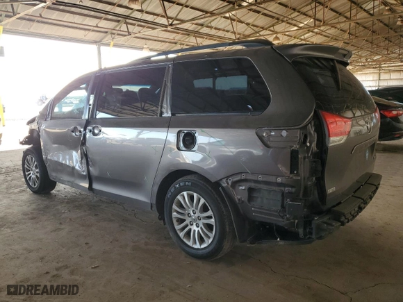 2014 Toyota Sienna XLE with VIN 5TDYK3DC9ES433338, listed as a Copart auction lot 48436195 with 171,816 mi miles and Salvage Title. Bid and sale history available at carsss.com. Image 2.