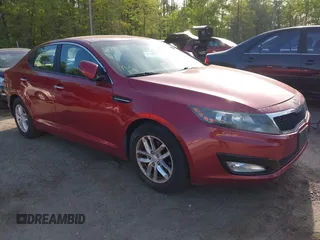 2012 Kia Optima LX with VIN 5XXGM4A76CG027180, listed as a IAAI auction lot 42143209 with 175,028 mi miles and . Bid and sale history available at carsss.com. Image 1.