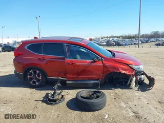 2019 Honda CR-V Touring with VIN 2HKRW1H9XKH500025, listed as a IAAI auction lot 41667564 with 73,889 mi miles. Bid and sale history available at carsss.com. Image 13.