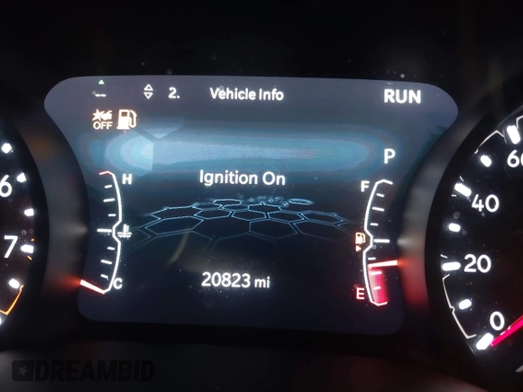 2023 Jeep Compass Trailhawk z VIN 3C4NJDDN5PT552364, wystawiony jako IAAI lot #41405314 z przebiegiem 20 823 mil mil oraz . Historia ofert i sprzedaży dostępna na DreamBid. Obrazek 7.