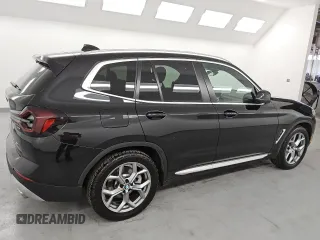 2024 BMW X3 sDrive30i with VIN 5UX43DP00R9V06246, listed as a Copart auction lot 52829265 with 42,320 mi miles and Clean Title. Bid and sale history available at DreamBid. Image 3.