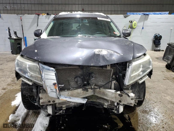 2014 Nissan Pathfinder SV with VIN 5N1AR2MM6EC706698, listed as a Copart auction lot 45537625 with 175,524 mi miles and Salvage Title. Bid and sale history available at carsss.com. Image 5.
