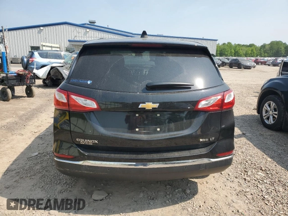 2019 Chevrolet Equinox LT z VIN 2GNAXUEV6K6155133, wystawiony jako Copart lot #59152515 z przebiegiem 55 897 mil mil oraz Szkoda całkowita • Salvage title. Historia ofert i sprzedaży dostępna na DreamBid. Obrazek 6.