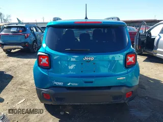 2020 Jeep Renegade Altitude with VIN ZACNJABB0LPL85188, listed as a IAAI auction lot 41674402 with 86,022 mi miles and . Bid and sale history available at DreamBid. Image 16.