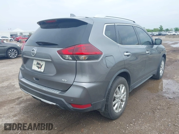 2019 Nissan Rogue SV with VIN KNMAT2MT9KP553123, listed as a IAAI auction lot 41954573 with 113,744 mi miles and . Bid and sale history available at DreamBid. Image 4.